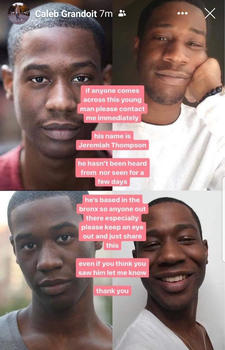 AshAwusie's tweet photo. Please share &amp; hit me up if see or hear from Jeremiah https://t.co/BSqxhU1cD0