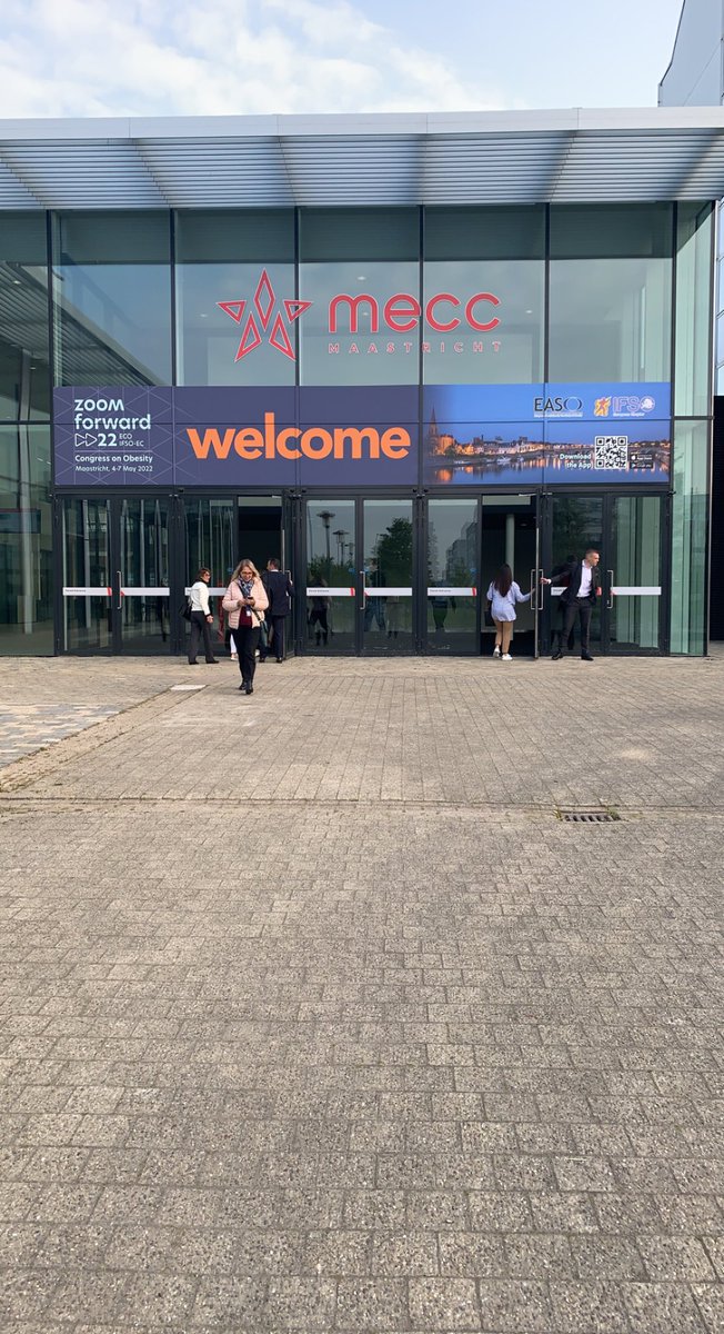 مشاركتي في المؤتمر الاوروبي للسمنة #ECO2022