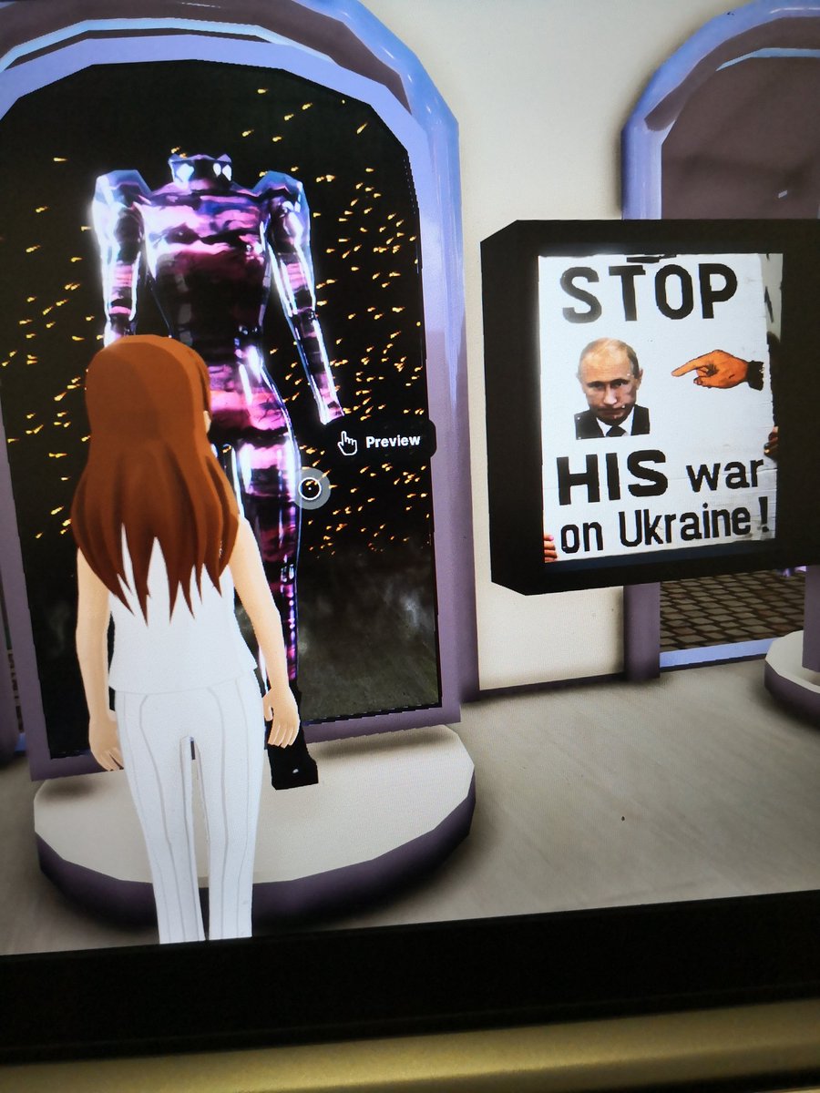 grillomichelle's tweet photo. Nel Metaverse shop di Imitation of Christ.
Luxury street west road
"Stop his war on Ukraine"
@decentraland https://t.co/ErSeqJfEoD