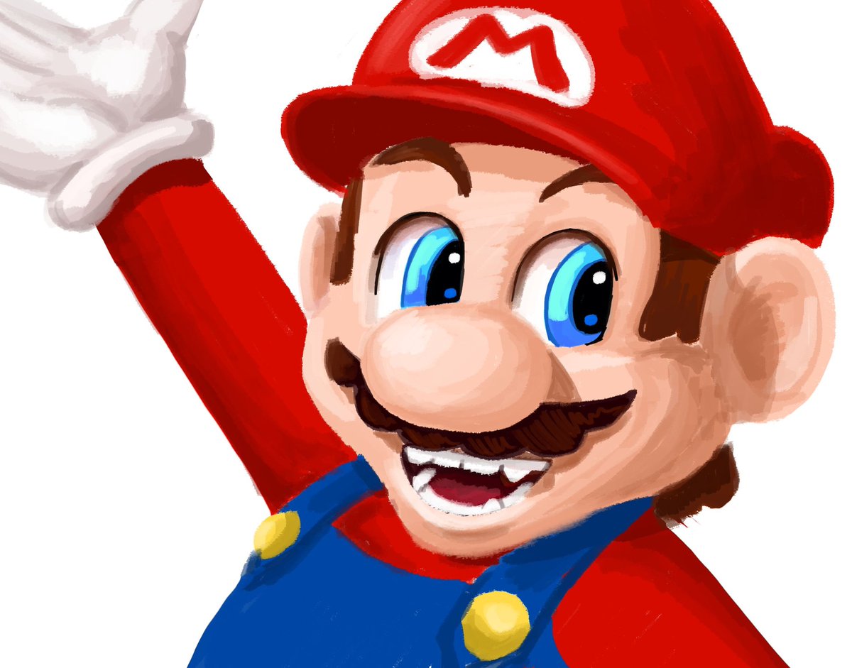 Splendifular's tweet image. What am I doing with my life... ._. #Nintendo #Mario #digitalart