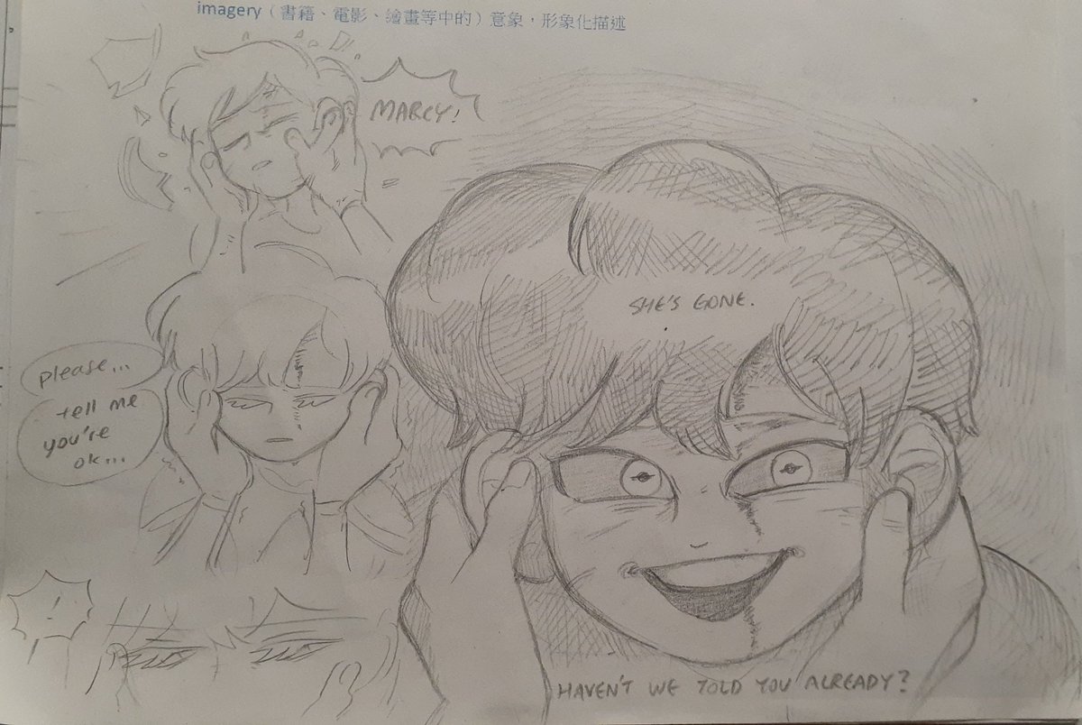 blkd144's tweet photo. A break from studying 
#amphibiafanart https://t.co/y7QW77Kyqs