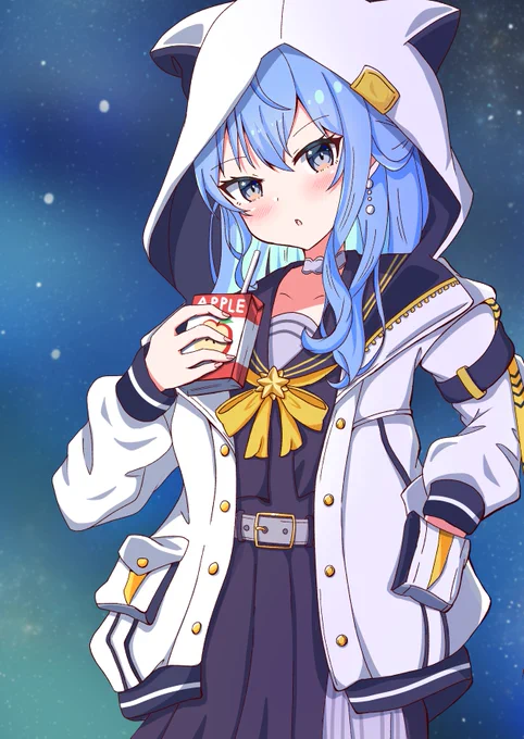 #ほしまちぎゃらりー 
ん?なに?飲みたいの? 