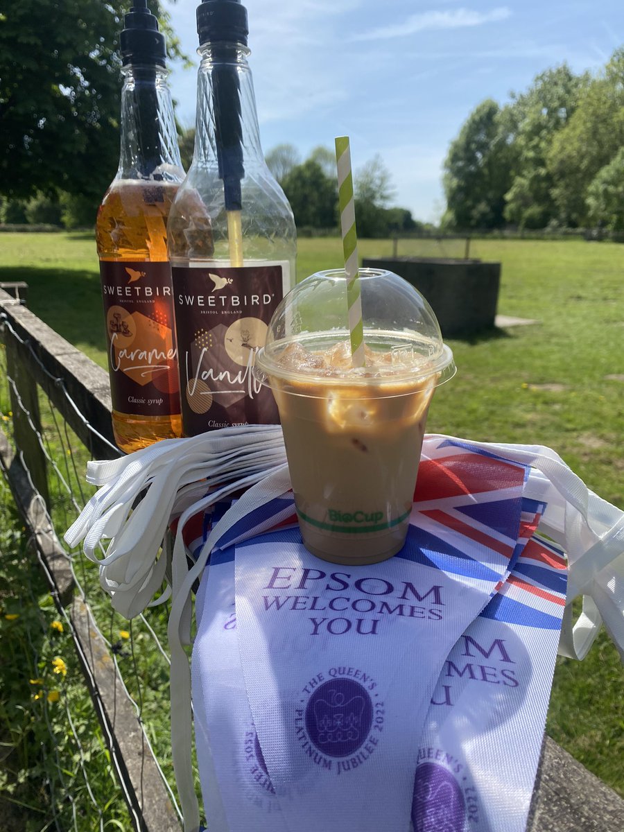 themuchcompany's tweet photo. Isn’t it going to be the perfect day for an iced @chimneyfirecoffee Brazil Signature latte, with a cheeky @hellosweetbird vanilla or caramel tone to it? We’re open from 9.30am to 4pm, just for you to try one!
 #icedlatte #coffeesyrup #summersonitsway
#chilledvibes https://t.co/F2IAwns407