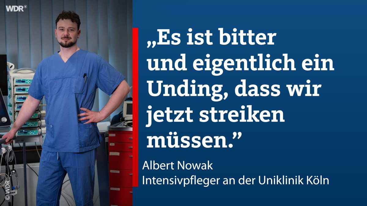 Die Pflegekräfte waren die gefeierten Helden der Corona-Pandemie. Doch die Aufmerksamkeit ist verflogen. Seit Mittwoch wird an sechs Unikliniken in NRW gestreikt. An der Arbeitsbelastung habe sich nichts geändert, sagt Intensivpfleger Albert Nowak. www1.wdr.de/nachrichten/la…