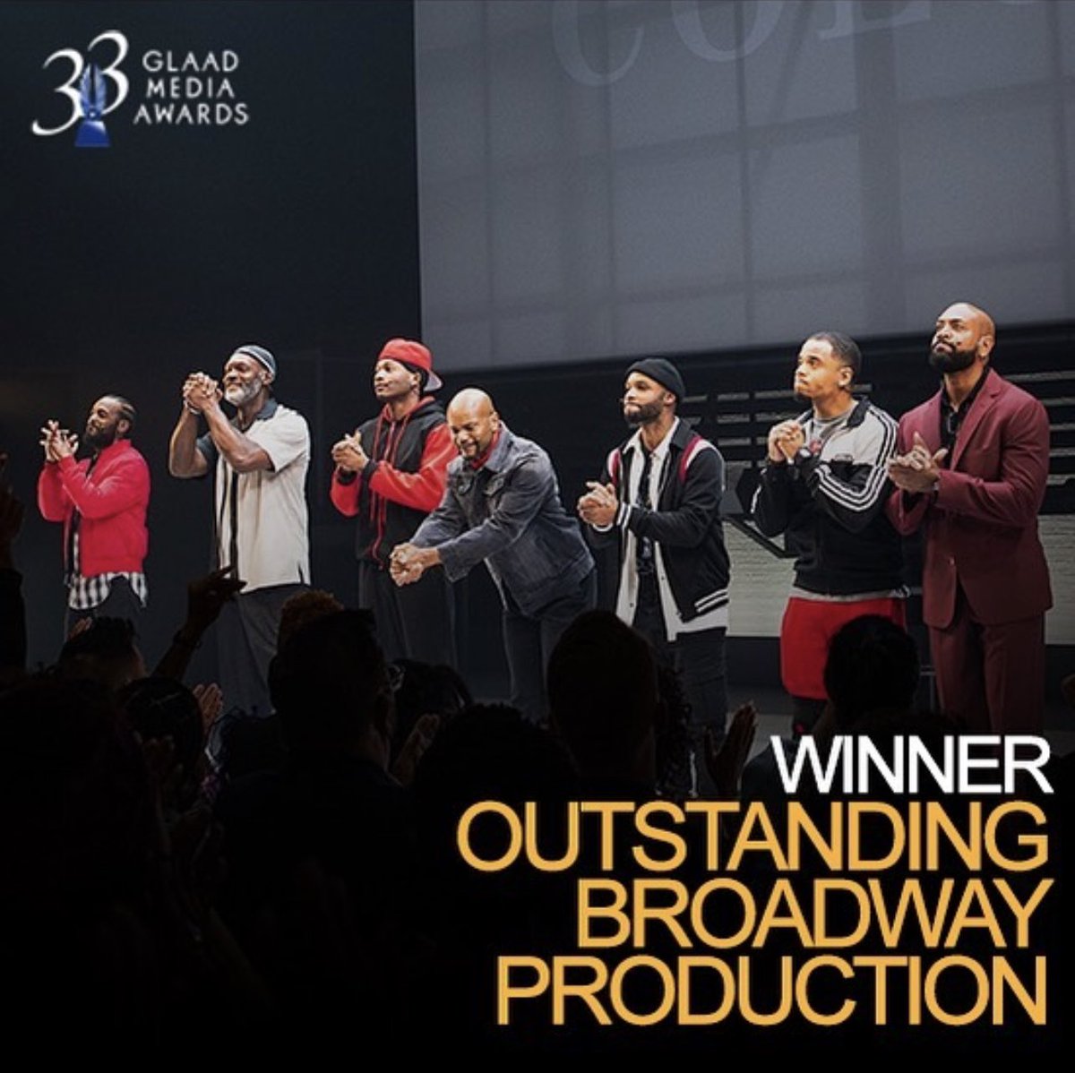 All praises due to the most high. love. let love. be love. thank you <a href="/glaad/">GLAAD</a> for this honor.