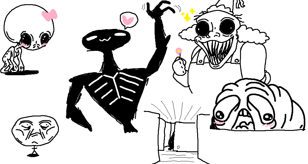 PCShnun's tweet photo. Cutesy Nightmare Diesel~ ๐
#horror #dontquestionit https://t.co/JFhYq62tKd