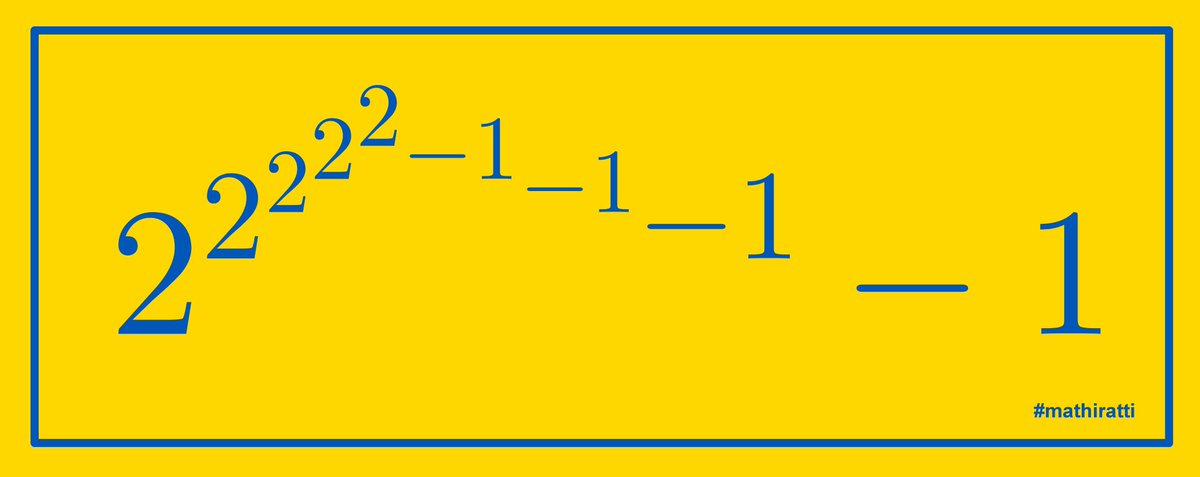 diegorattaggi's tweet photo. Day 127. The Mersenne number 2^127 - 1 = 170141183460469231731687303715884105727
was the LARGEST known prime number for 75 years (1876 - 1951). #mathiratti https://t.co/YHCAP0nK5i