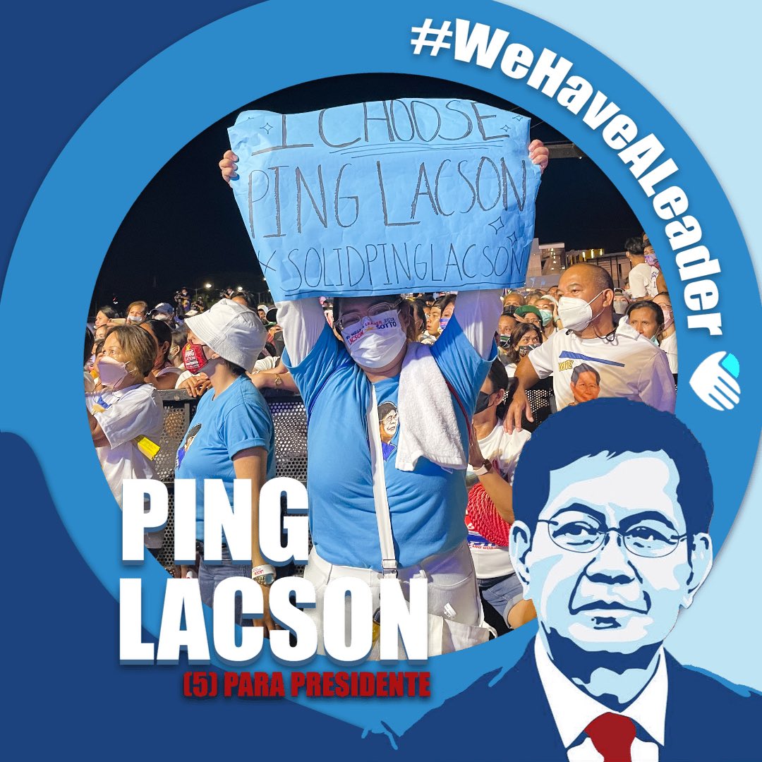 pamsantiago07's tweet photo. AAYUSIN ANG GOBYERNO, AAYUSIN ANG BUHAY NG BAWAT PILIPINO!
Panfilo "Ping" M. Lacson is my PRESIDENT!!!!!! 💯💙
#PingLacsonHanggangDulo
#ChoosePing
#PureLove
#SwitchToPing🛎
#SinongPangGiyeraMo
#LacsonSottoPanaloTayo
#5PresidentePingLacson
https://t.co/7zweyDAsJV https://t.co/nKWltEjnfy