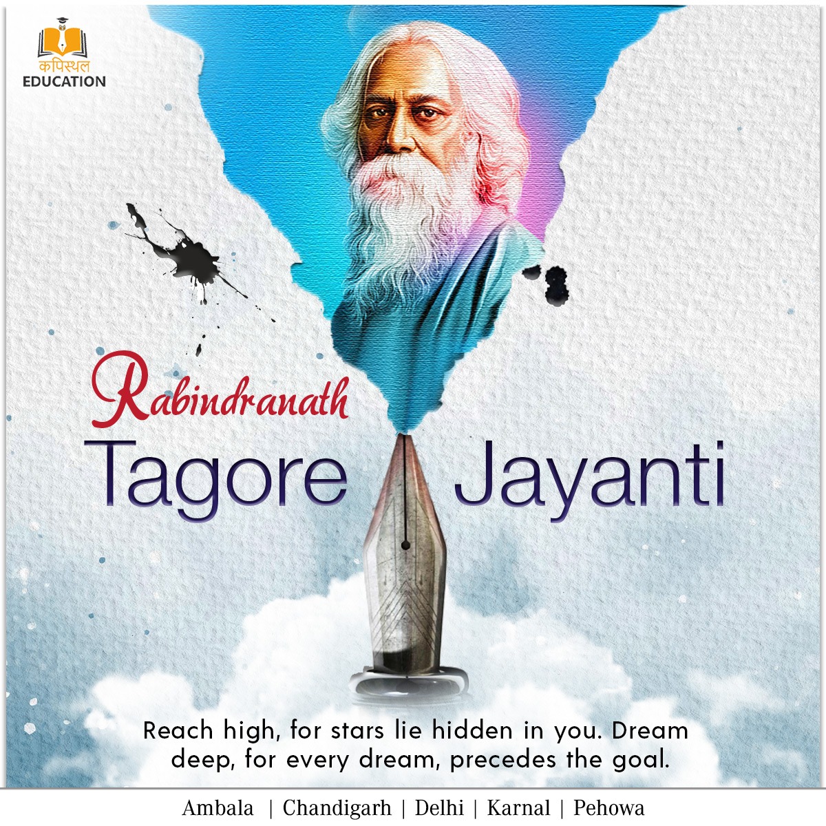 kapisthal's tweet photo. The highest education is that which does not merely give us information but makes our life in harmony with all existence.
.
.
#kapisthaleducation #rabindranathtagorejayanti #rabindranathtagore #tagore #rabindranath #rabindrasangeet #india #bengali #poetry #art #gitanjali https://t.co/poJC6FlTuv