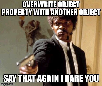overflow_meme's tweet image. Overwrite Object Property with Another Object stackoverflow.com/questions/7214… #object #mutators #properties #vba