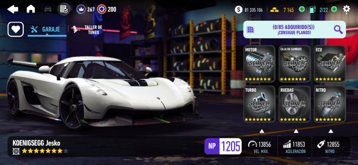 Chrislenux77's tweet photo. Jesko 7 star ★ ¡Coming soon Tuned! #NFSNL 🤍🔥 https://t.co/ZiJ7xPxWUX