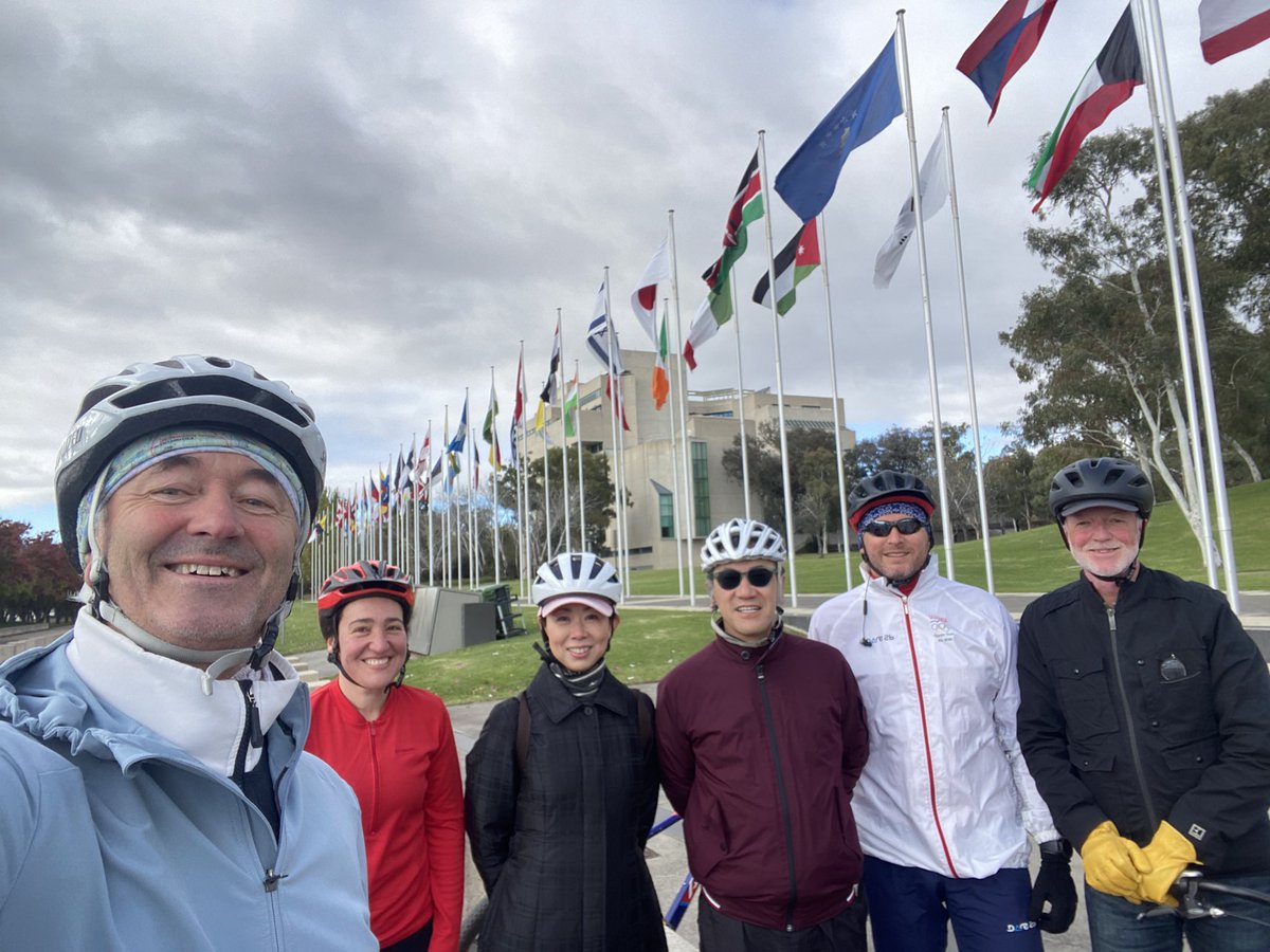 Paul Gulleik Larsen (@larsenpgl) on Twitter photo #diplomatbikers #Canberra <a href="/MofaJapan_en/">MOFA of Japan</a> <a href="/GermanyInOz/">German Embassy AUS</a> <a href="/SlovakiainAus/">Consulate-General of Slovakia in Australia</a> <a href="/dfat/">Department of Foreign Affairs and Trade ๐ฆ๐บ</a> Saturday morning tradition: 2 hours & 40 km plus #flatwhite coffee <a href="/nma/">National Museum of Australia</a> #diplomatbikers #Canberra <a href="/MofaJapan_en/">MOFA of Japan</a> <a href="/GermanyInOz/">German Embassy AUS</a> <a href="/SlovakiainAus/">Consulate-General of Slovakia in Australia</a> <a href="/dfat/">Department of Foreign Affairs and Trade ๐ฆ๐บ</a> Saturday morning tradition: 2 hours & 40 km plus #flatwhite coffee <a href="/nma/">National Museum of Australia</a>