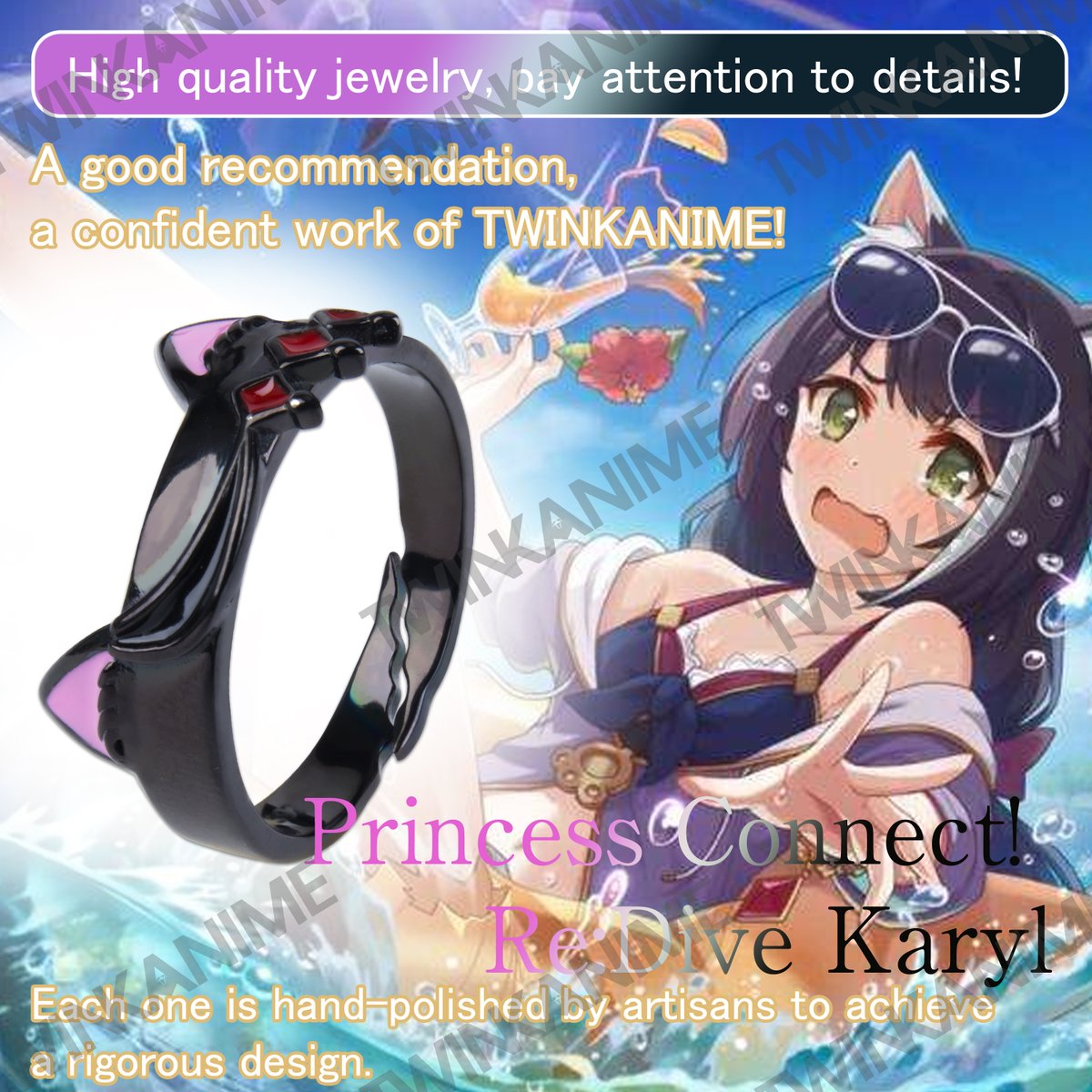 Twinkanime1's tweet photo. Princess Connect! Re:Dive ❤️
Kiruya Momochi S925 Ring
Click for purchase:https://t.co/CsHjhsAJxO
#PrincessConnectReDive
#KiruyaMomochi
#animering
#animecosplay https://t.co/BNaIAlnUjK