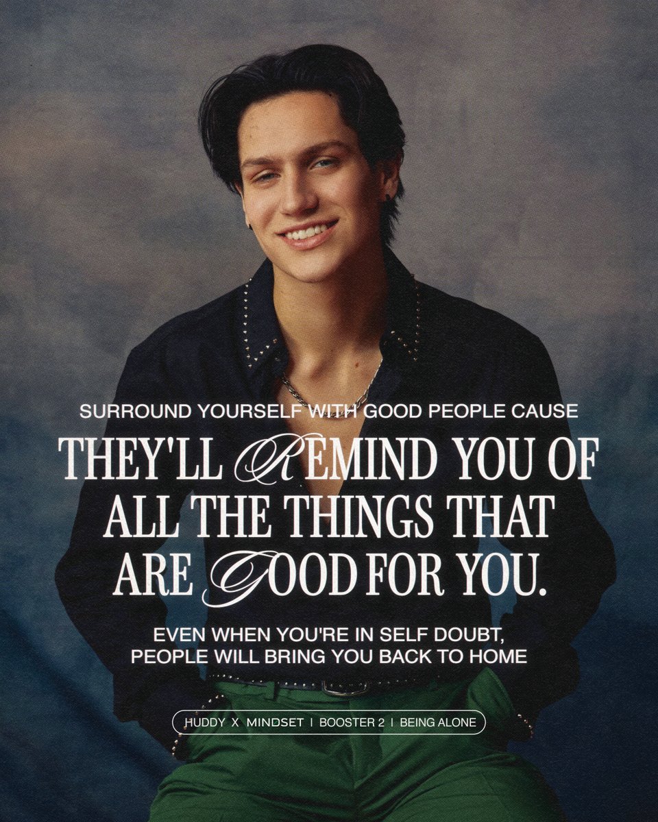 As <a href="/xhuddy/">Huddy</a> says, surround yourself with good people who will lift you up.

What has been your favorite quote from Huddy’s Mindset Collection? Let us know in the comment below.  

#Huddy_Mindset