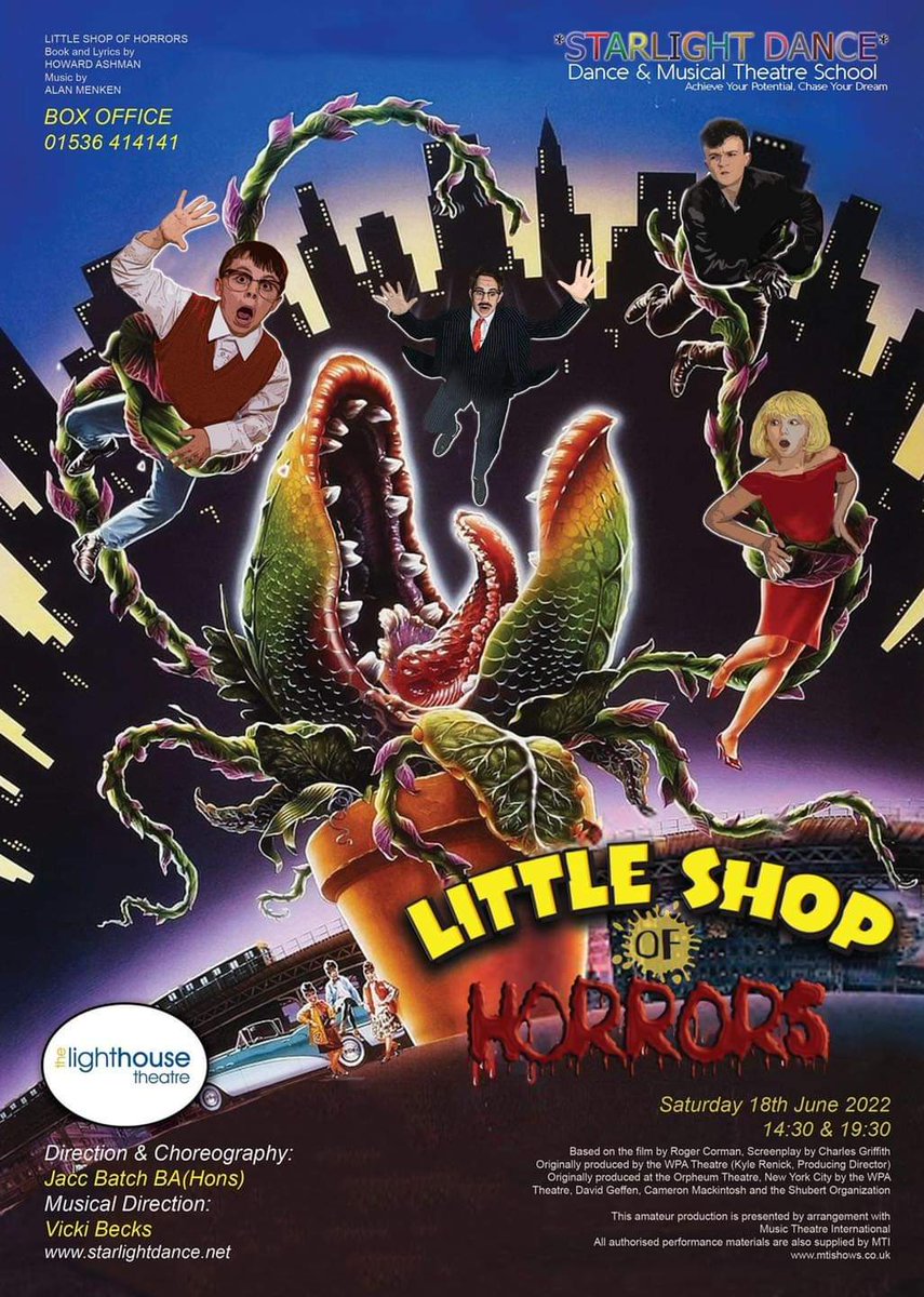 Some tickets still available for his one guys performing at the Lighthouse theatre in June. With some exceptional <a href="/KBuccleuchA/">KBA</a> students in both performances with my very own Jack playing the Dentist in the evening show . Cannot wait 😁😁