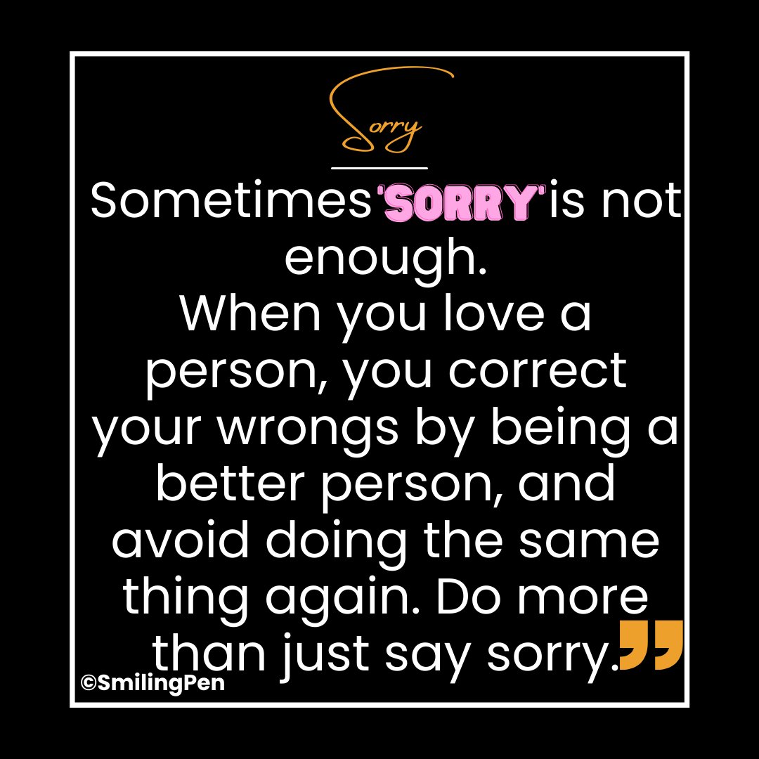SmilingPen's tweet photo. Improve on your characters and attitudes, and not just your words.
#quotesandsayings #smilingpen #WritingCommunity https://t.co/fsEwb45rm5