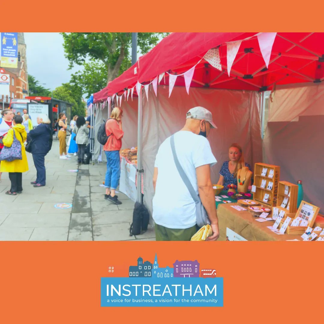 It's market day!! 10-3pm, Babington Plaza/#Streatham Green. We've got some great artisan and local producers ready to go and the Green is looking great so do pop by, shop, pick up something to eat and grab a seat on the Green while you eat.

#Londonmarkets #streathamhighroad
