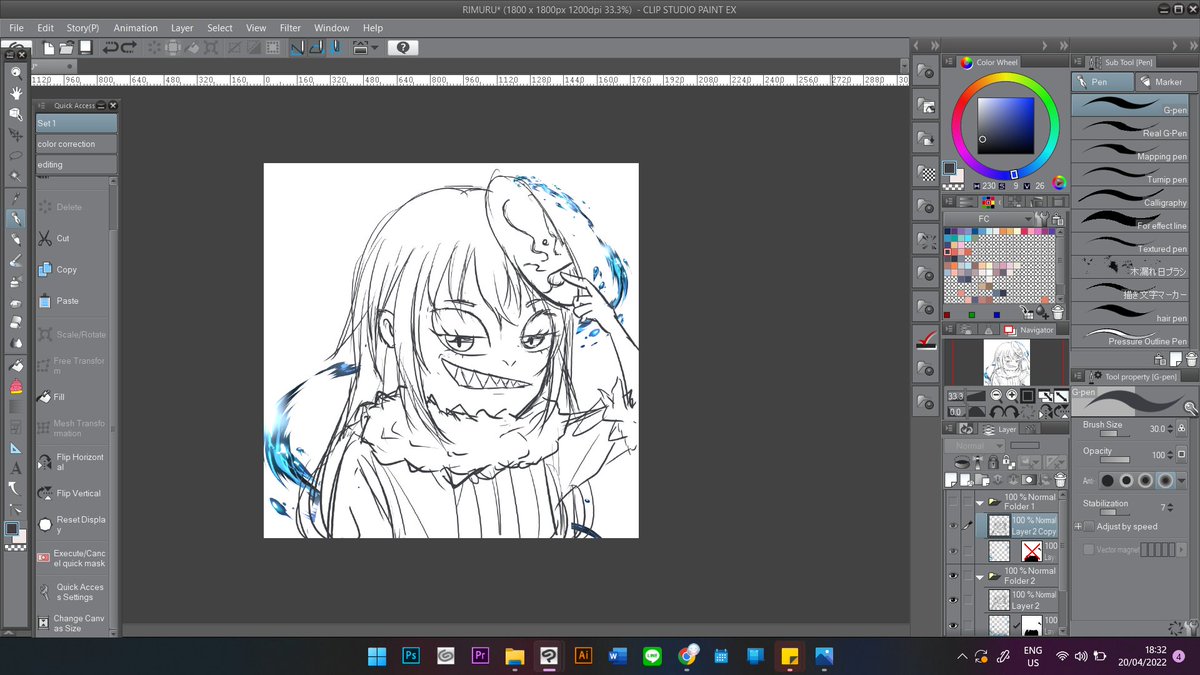 ark3091's tweet photo. this my fanart from karafuru that name egao, i created this fanart base on my version from anime name "the time i reincarnated as a slime" and the character name is rimuru,  hope  you guys like it. @KarafuruNFT @Nastasiadelinee https://t.co/KC0bWX1uNn