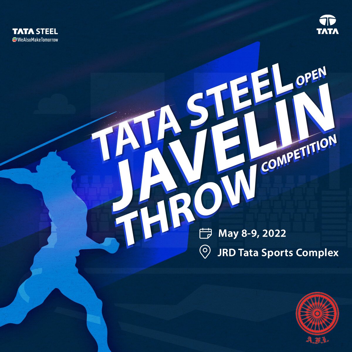 Tata Steel on Twitter "The TataSteel Fourth Indian Open Javelin