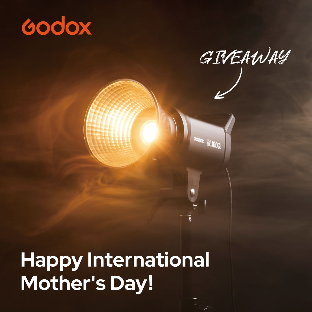 GodoxGlobal's tweet photo. Mother’s love is like the light that shines up our life. To celebrate International Mother’s Day, we are going to giveaway a #SL100Bi as a gift to your mom!
How to enter:
1. Follow @GodoxGlobal 
2. Like and share this post
3. Tag your mom or a friend
Winner'll be named on May 11. https://t.co/lxDgoDHbZM