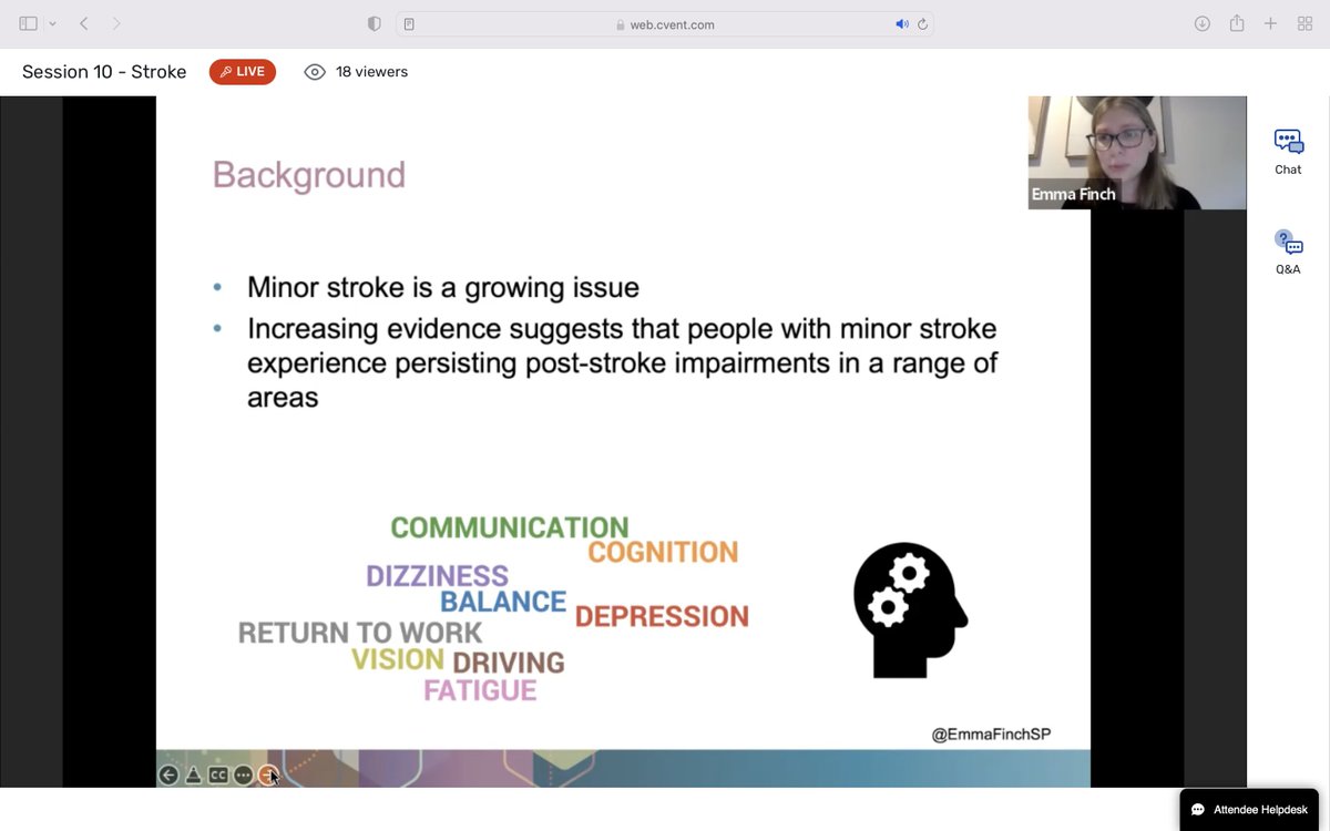 nrsigwfnr's tweet photo. Interesting series of studies for unmet needs following minor #stroke. Treatment was #mixedformat #multicomponent & #evidencebased :)
The SUN intervention led to improvements in support, #emotionalwellbeing, physical and #socialfunctioning
@EmmaFinchSP #ASSBI2022 https://t.co/98DqBvRxMn