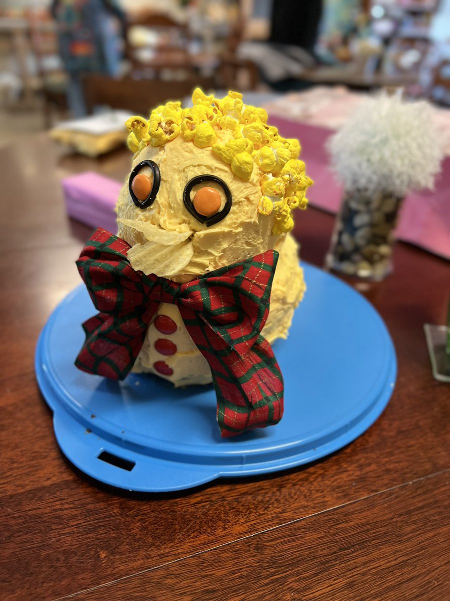 trekpenchant's tweet photo. My wife made an awesome Duck Cake for our son’s 6th birthday, had to share :-) Inspired of course by @OfficialBlueyTV and we discovered on our shelf an inherited @WomensWeeklyMag Children’s Birthday Cake Book! https://t.co/zf4FQwKlzI