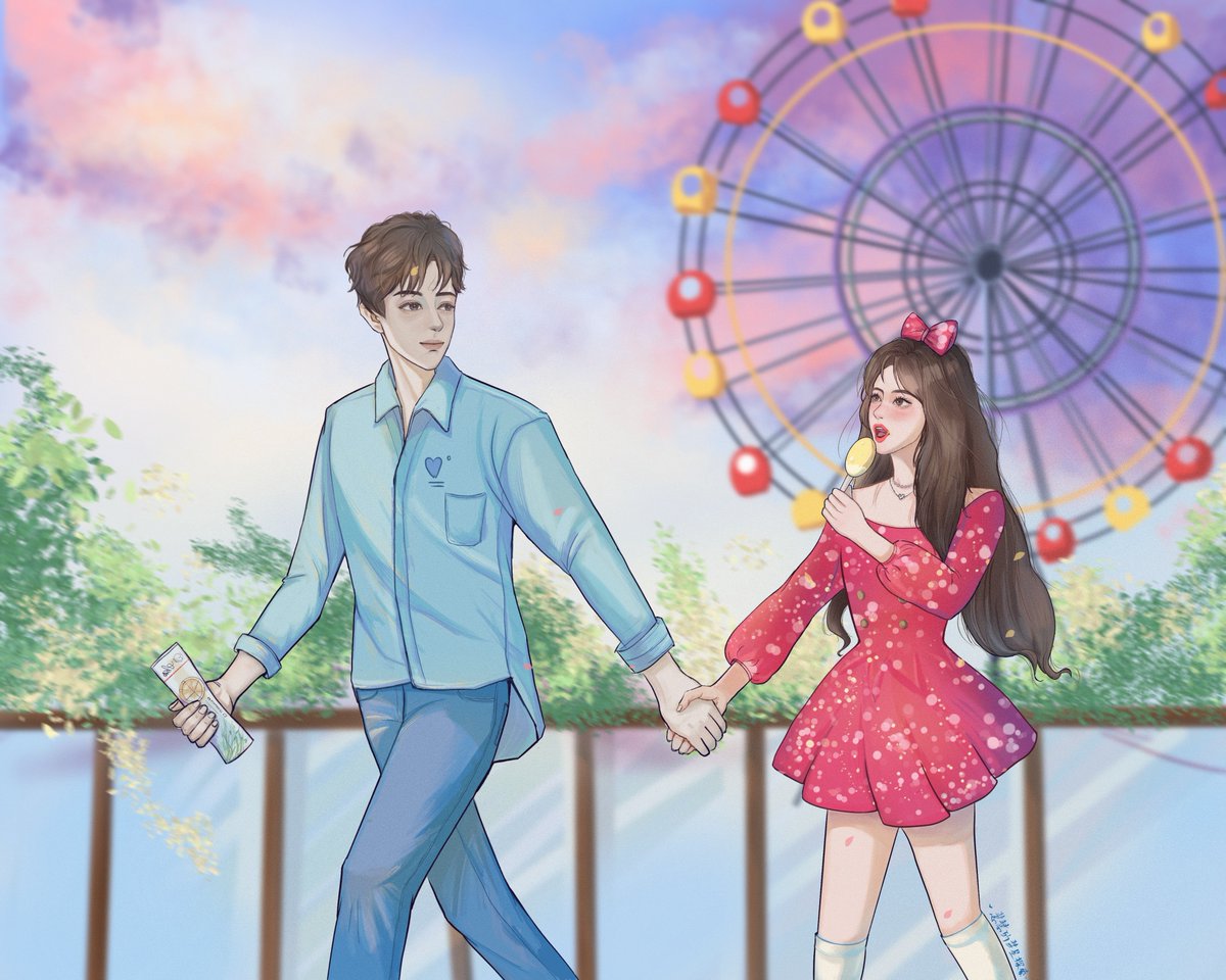 ZihuiShang's tweet photo. #illustration #AmusementPark https://t.co/DfPWpQfjB6