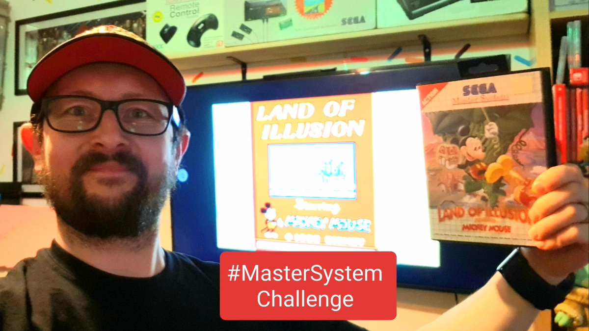 A new #MasterSystemChallenge has been selected with the help of you (thank you for voting) &amp; this week we're playing:

Land of Illusion starring #MickeyMouse

Would appreciate feedback on this week's vid, you'll see what I mean when you see it. Link below

youtu.be/oxiELhe6T1o