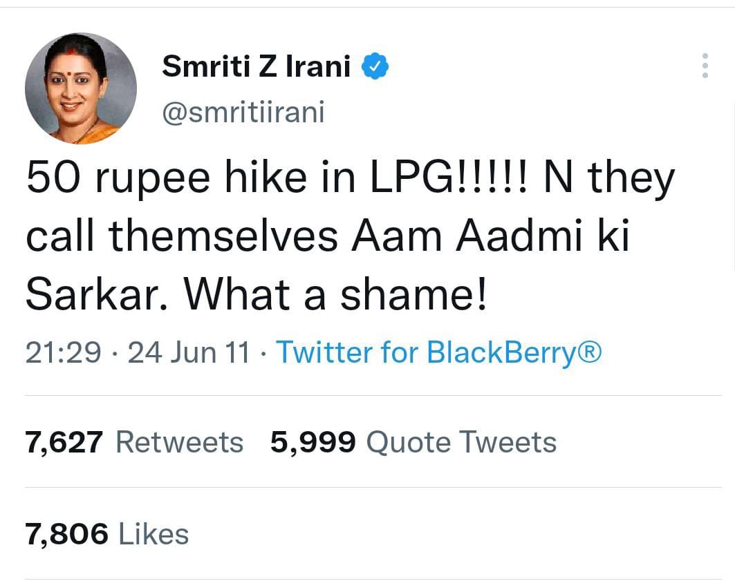 rohitvashisthaa's tweet photo. #speechless 🤭 
#lpgpricehike #LPGCylinder बोलेगा क्या कोई कुछ? https://t.co/HW7ymNPxFy