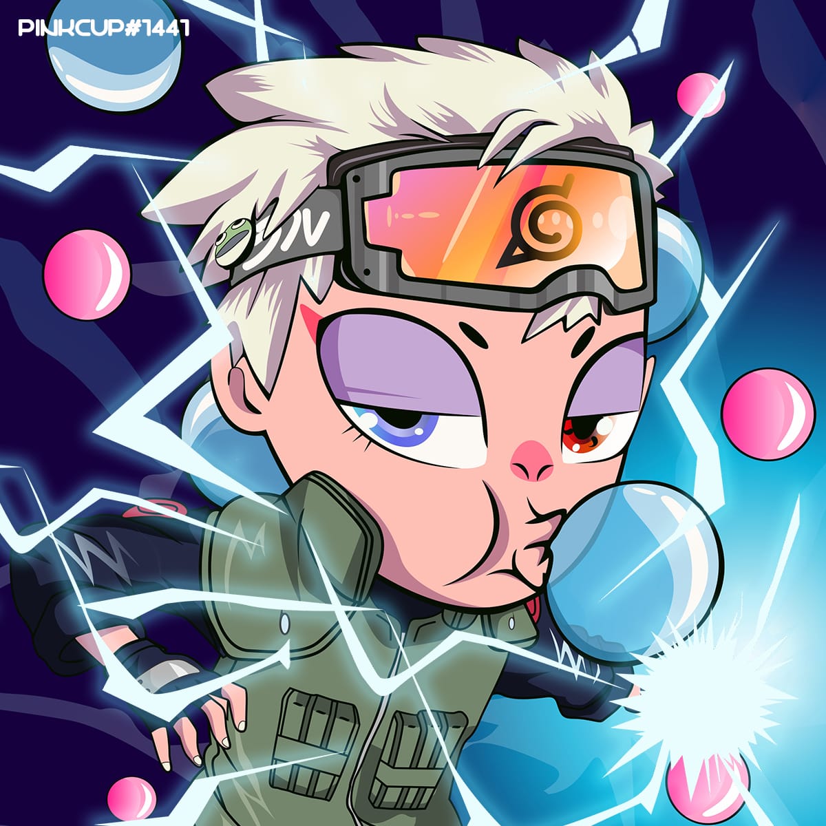 StephPinkcup's tweet photo. I'm happy and nervous to present my fan art for Karafuru. It took me about 1 week to make this happen and thank you so much to the people that help and support me to post this fan art. @KarafuruNFT @Nastasiadelinee https://t.co/TpnY9AsTv5
