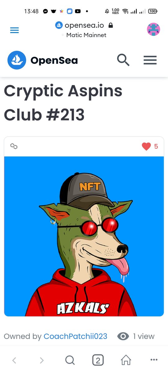 !arf thanks ♥️ for the support 
You are an OG 😎!

Sales Celebration 🎉
3x WL giveaway 
Mechanics
1. Follow 🔔
2. Join discord.gg/VUxKu28NJF
&amp; Type in General chat  " Patrick"

#NFT #nftcommunity #crypticaspin