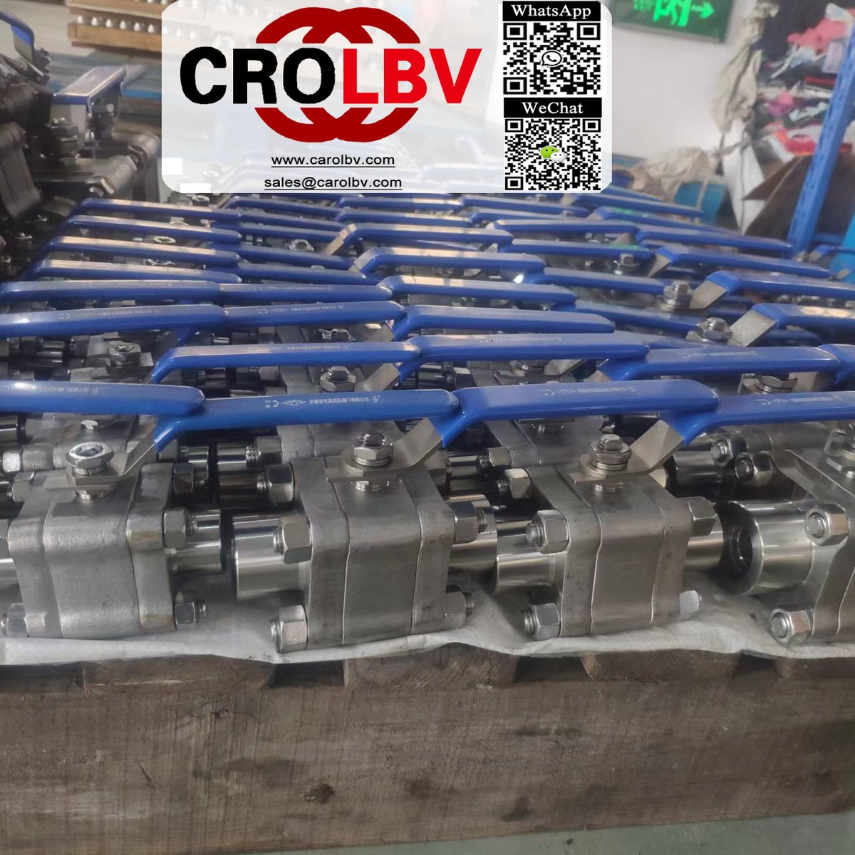 valve_andy's tweet photo. 3-PC BALL VALVE;F304;800LB
https://t.co/bsZfbxmBQn
sales@carolbv.com
#3pcballvalve #ballvalve #valves #forgedsteelballvalve #highpressureballvalve #valves #carolvalve https://t.co/IaTkjYr7xz
