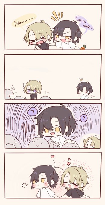 #drawluca 
Twins?
不知道為什麼我覺得Kanekuro一定是個傲嬌(?
剛剛蘿蔔沒上色重發(幹 