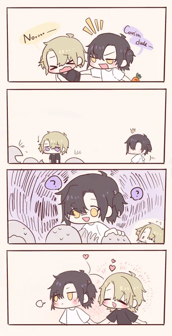 #drawluca 
Twins?
不知道為什麼我覺得Kanekuro一定是個傲嬌(?
剛剛蘿蔔沒上色重發(幹 