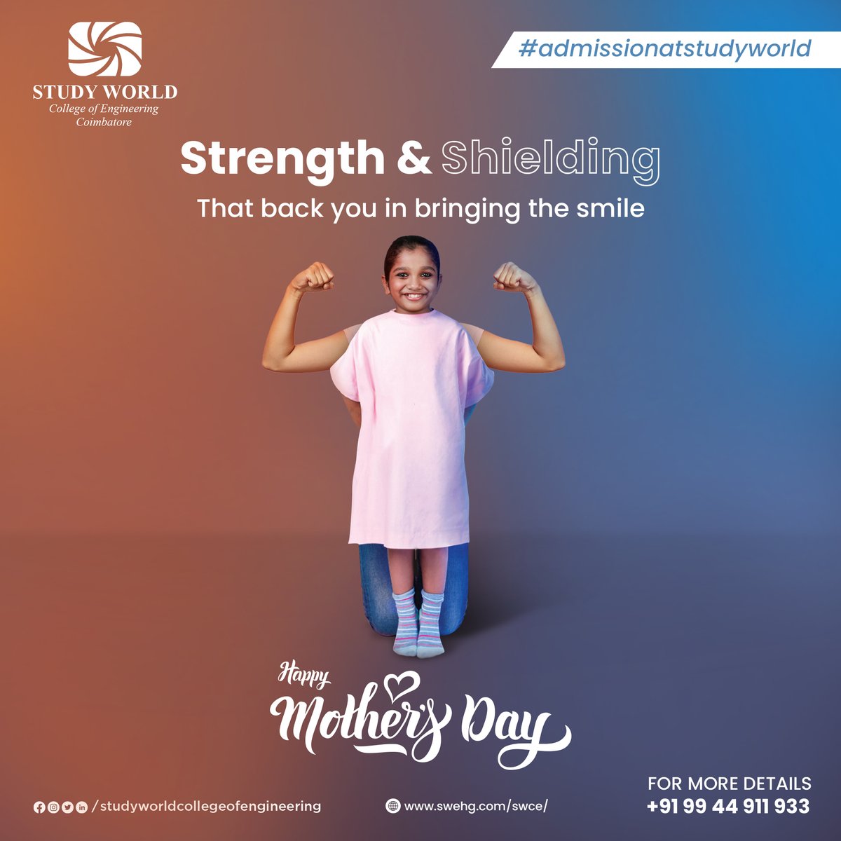 StudyWorldGI's tweet photo. #HappyMothersDay2022 Day to all the moms out there!

#StudyWorldCollege is a haven of security for #students, the #college campus is ideal for the intellectual advancement of students in tranquillity.  We safeguard your #career &amp; blissful college life in our hands! 

#mothersday https://t.co/1r8riWTivc