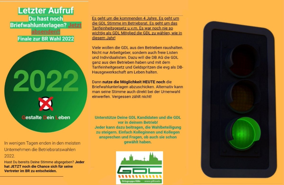 𝗟𝗲𝘁𝘇𝘁𝗲𝗿 𝗔𝘂𝗳𝗿𝘂𝗳 ❗
𝗗𝘂 𝗵𝗮𝘀𝘁 𝗻𝗼𝗰𝗵 𝗕𝗿𝗶𝗲𝗳𝘄𝗮𝗵𝗹𝘂𝗻𝘁𝗲𝗿𝗹𝗮𝗴𝗲𝗻? 
𝗝𝗲𝘁𝘇𝘁 𝗮𝗯𝘀𝗲𝗻𝗱𝗲𝗻!!

Finale zur BR Wahl 2022 📩📮

300031.seu2.cleverreach.com/m/13578102/?fb…