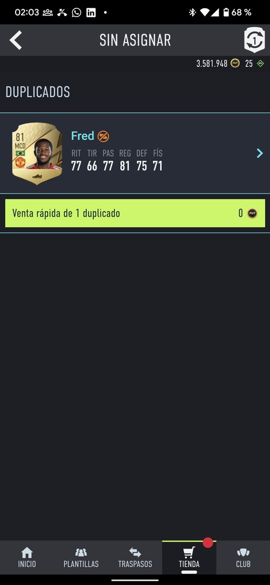 afsantamaria's tweet photo. @XboxSupport @EAHelp I've just packed this Fred when supposed to give community TOTS https://t.co/XpGe5c0Jj1