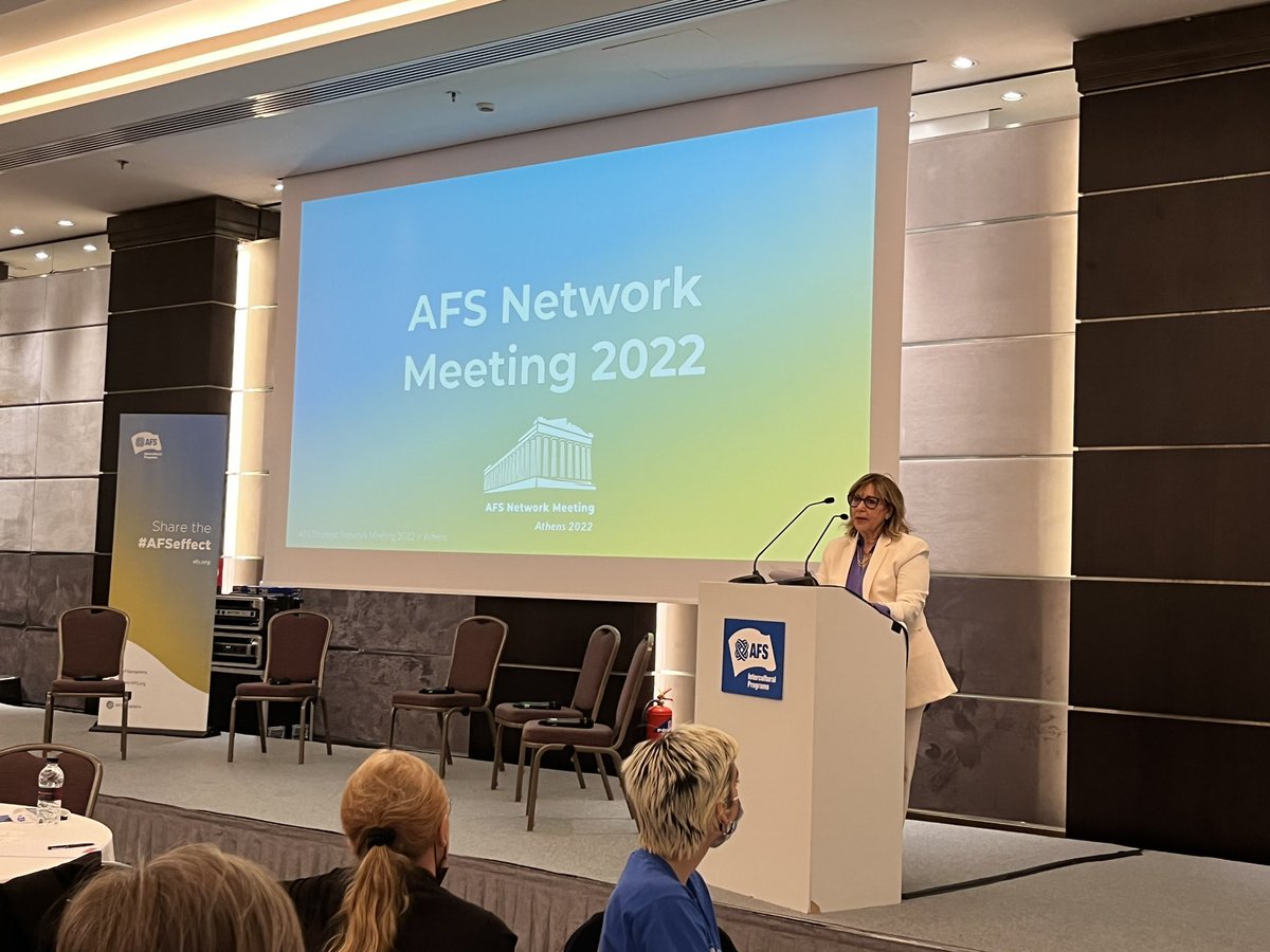 AFS's tweet photo. Aristotle said: “Educating the mind without educating the heart is no education at all.” So let us ensure we educate the hearts and minds of young people, and instill in them a commitment to a more just and peaceful world. @AfsGreece opens AFS Global Education Forum
#afseffect https://t.co/XMvea1jXMq