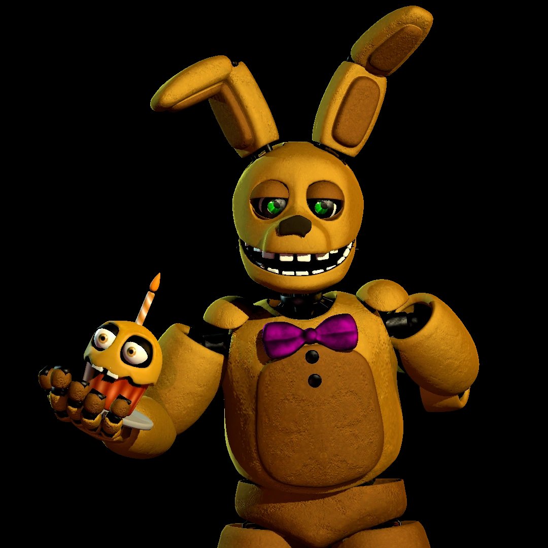 SpringShipOTD's tweet photo. The Springtrap ship of the day is Springtrap x Springbonnie! (Req.)❤️ https://t.co/S5kOp9wf9b
