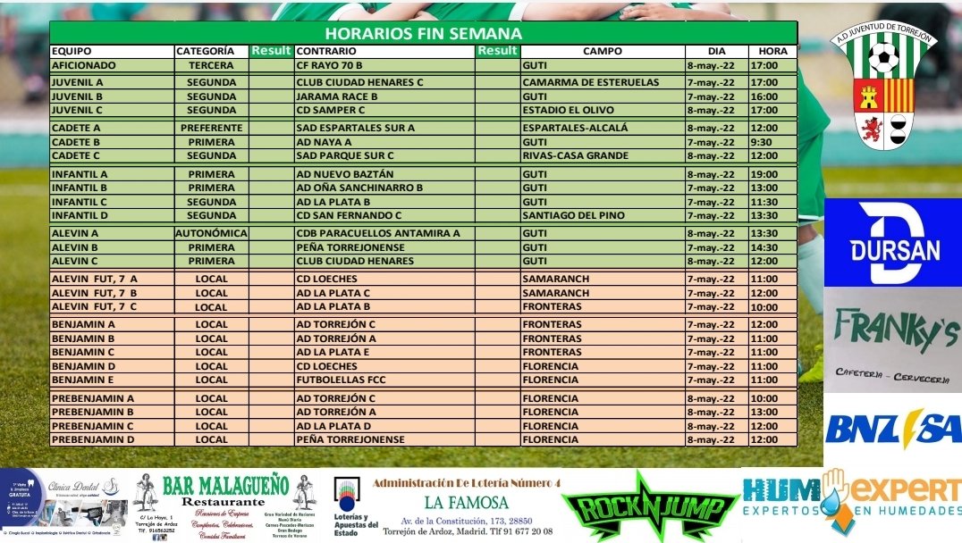 AD Juventud Torrejon tweet media