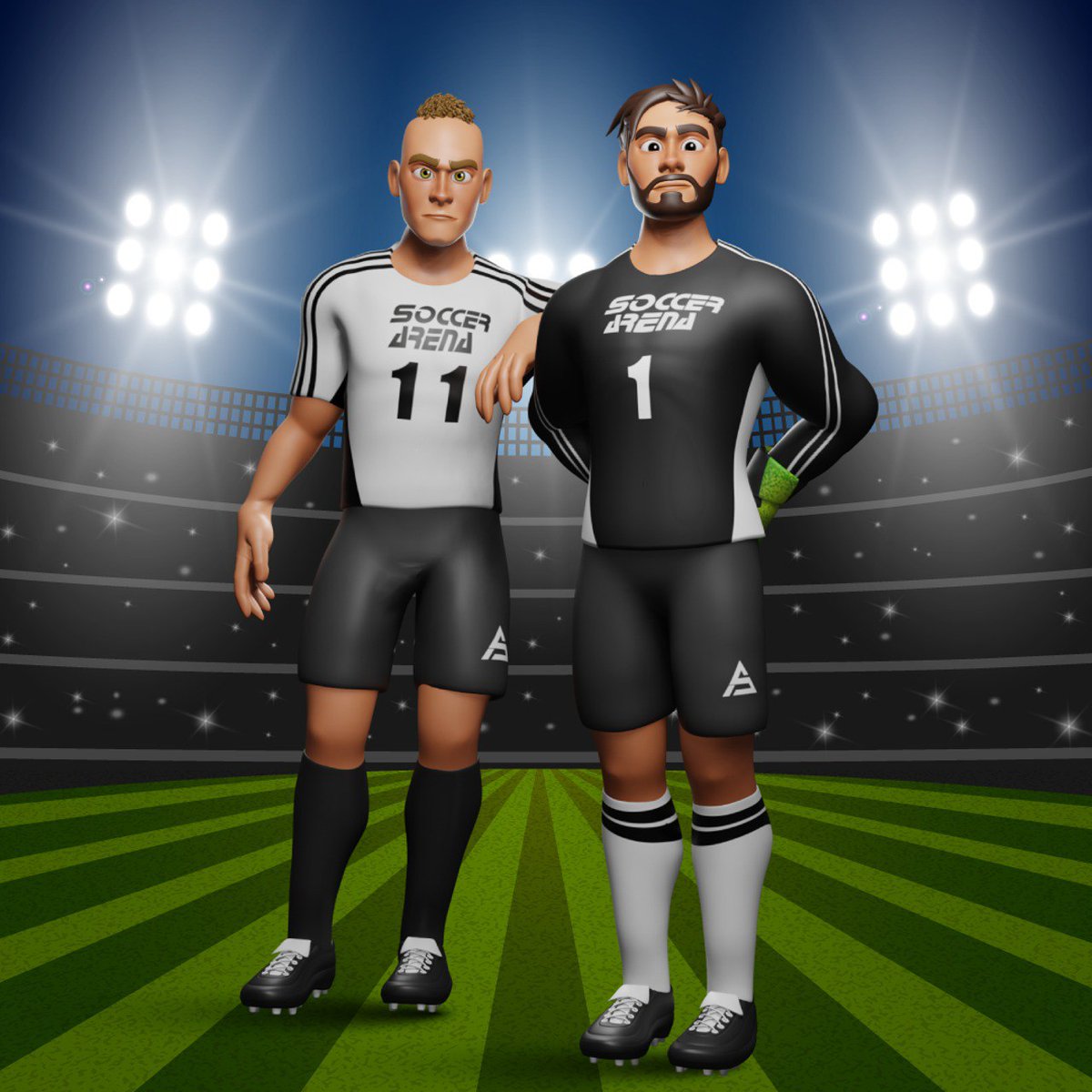 SoccerArenaIO's tweet photo. 🎁 SoccerArena offers two kind of ⚽ Leagues ⚽. Pubic Leagues where everyone can join (depending on your XP Level) and Private Leagues (by invitation), to play with your friends 🤝, for example #SoccerArenaTrivia #SAHint02 #NFTGiveaway 🎁
https://t.co/VwFnd92RMi https://t.co/SQuz8JpCtt
