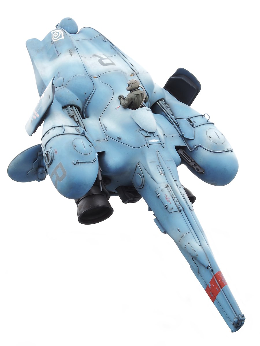 1/35 ルナダイバー スティングレイ 完成しました。 月面にダイブする