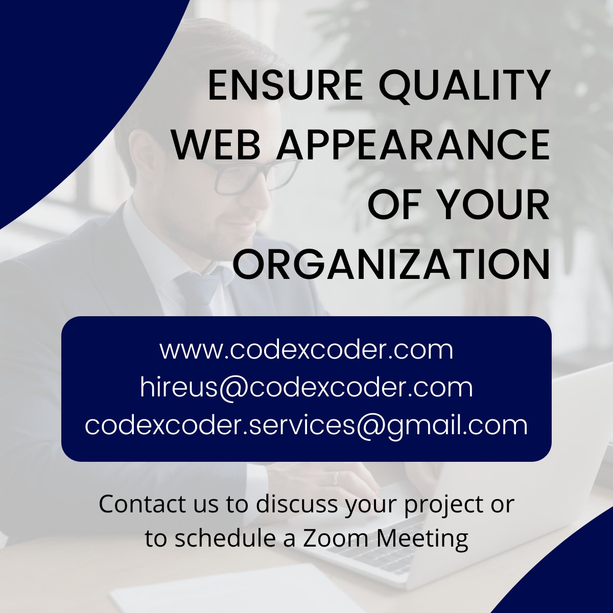 CodexCoder's tweet photo. Our highly skilled &amp; experienced team can provide you everything you need &amp; ready to deliver top notch solutions about Web Development, UI/UX Design, WordPress, Graphic Design &amp; IT consultancy related services.
#WebsiteDevelopment #uiuxdesign #DigitalTransformation #ITServices https://t.co/gWUmW8MmLx