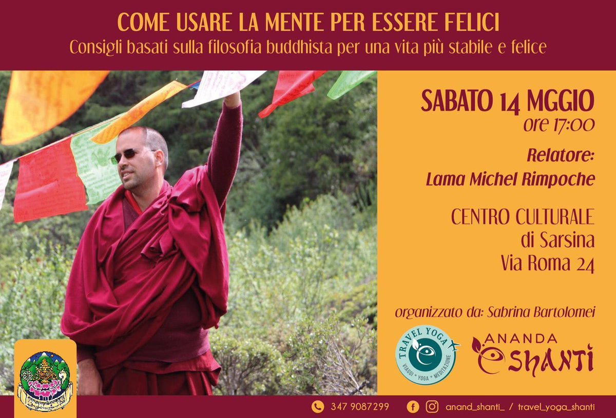 lamamichel's tweet photo. | Sabato 14 Maggio | 

#lamamichel #ngalso #buddhism #lamamichelrinpoche #albagnano #ngalsoit #kunpenlamaganghen https://t.co/bDum4CW4no