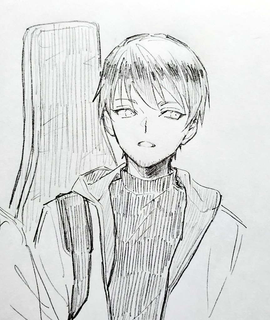 手癖でスコッチ落書き 