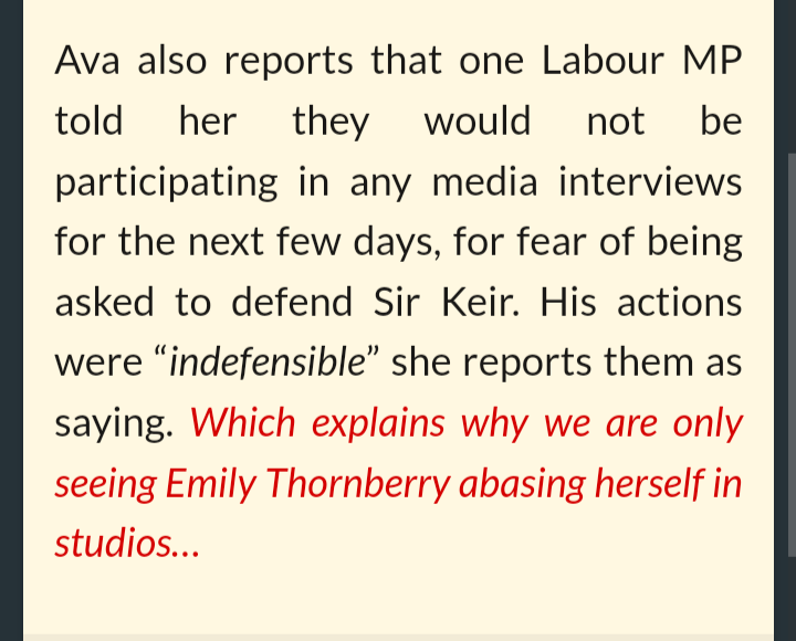 Freethought221's tweet photo. Obigot's backed the wrong horse again 🤣🤣. Labour MP's won't defend Keir but Obigot will. Client journalist cutting off his blood supply again #footballification. Nice work @avasantina https://t.co/LOAKiHwi8R
