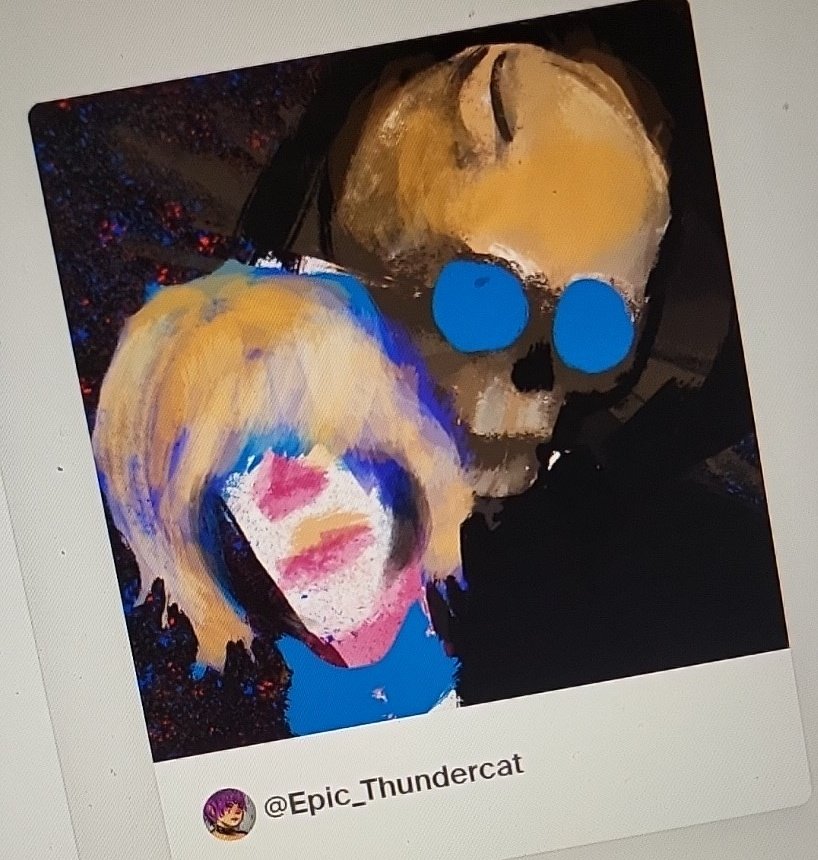 epicthundercat's tweet photo. Mental Illness Series: 

1. Mental Illness pt 1
2. Mental Illness pt 2

Note: 
Whoever buys pt 1 and whoever buys pt 2 are bonded within one human experience. 

Painted during my own struggle with my depression and anxiety disorder. 

https://t.co/hSKMQBTHaY https://t.co/vK41hozosO
