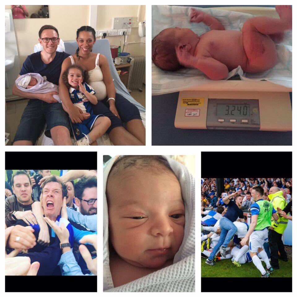 rees0909's tweet image. Why do I think @Official_BRFC will go up. Because 6 years ago today Raina was born and I was in southmead maternity ward missing the promotion party, today we turn up to the mem as a family to hopefully see the same promotion outcome. #UTG #luckyomen