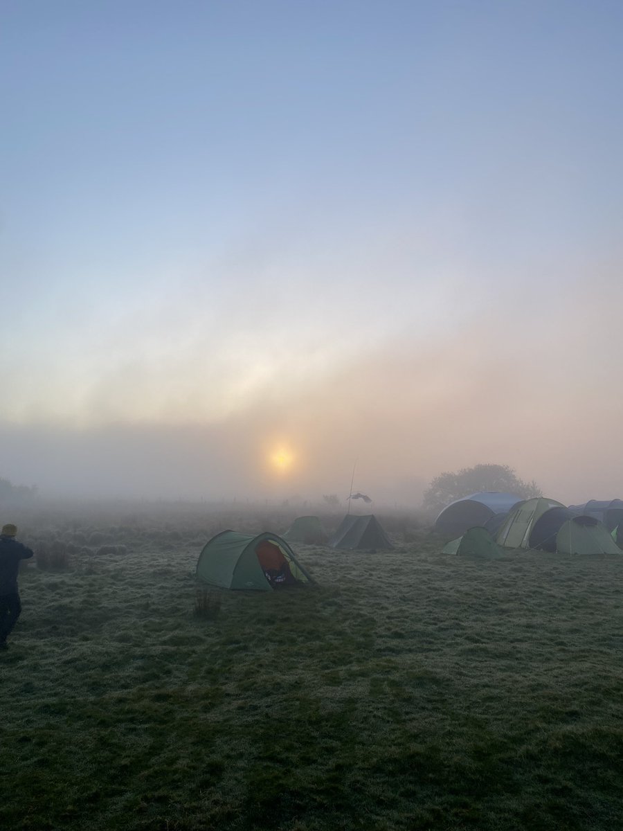Foggy start to the Ten Tors Challenge 2022 #claverham #adventuresareforever #TenTors2022 <a href="/OfficialTenTors/">Ten Tors</a>