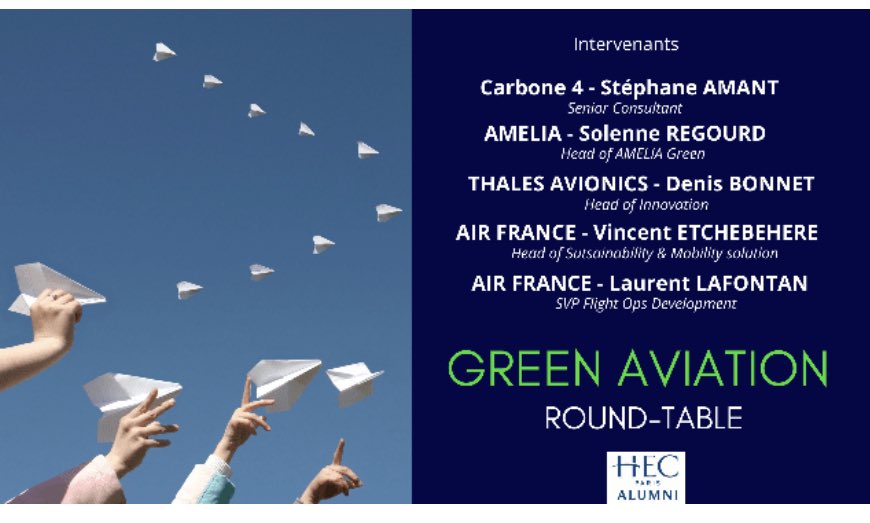 Aero_Nico's tweet photo. Table Ronde @HECAlumni Green Aviation ✈️ : "Les leviers court terme de l'aviation durable"

mardi 31 mai à 17:30 UTC+2

Cet événement a lieu en ligne.

Inscription : https://t.co/v8ZVDMOzCg

#hecparis #aviation #developpementdurable #carbone4 #airfrance #thales #amelia https://t.co/ccF6e8yIJ5